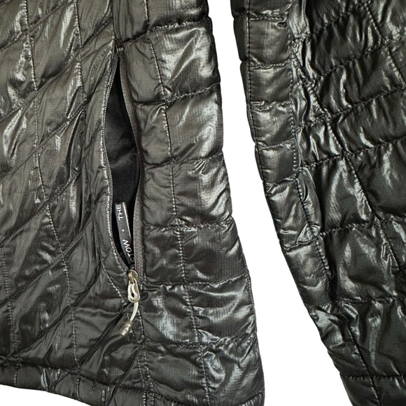 THE NORTH FACE THERMOBALL MICRO BLACK PUFFER SIZE SMALL - Picture 5 of 16